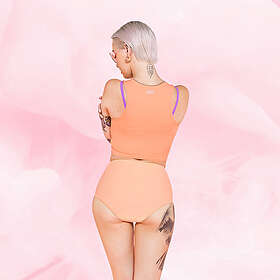 Libresse High Waist Dots menstrosor för lite mens
