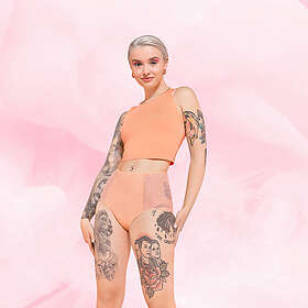 Libresse High Waist Floral menstrosor för mycket mens