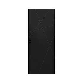 Grunda Innerdörr Bergö Design 9 X 20, Svart