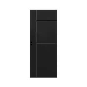Grunda Innerdörr Hasslö Design 9 X 20, Svart