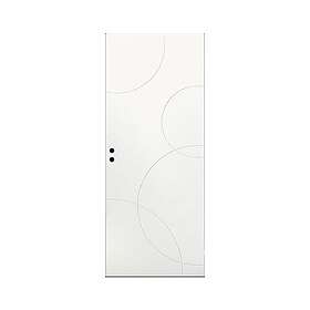 Grunda Innerdörr Rörö Design 9 X 20, Vit