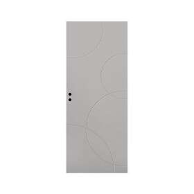 Grunda Innerdörr Rörö Design 9 X 21, Grå