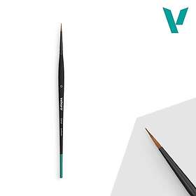 Vallejo Brush: Round Synthetic Hair No.0