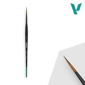 Vallejo Brush: Round Synthetic Hair No.3