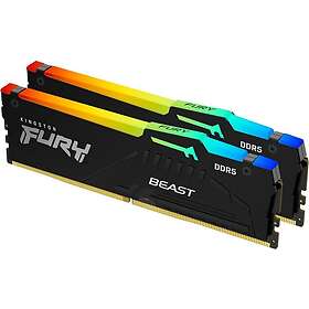 Kingston FURY Beast Black RGB 5200MHz 2x32GB (KF552C40BB2AK2-64)