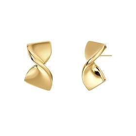 Edblad Nuvole Studs L Gold Guld