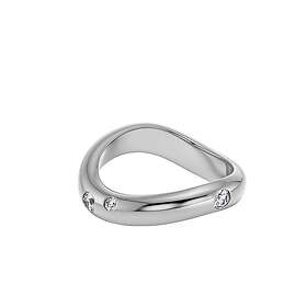 Edblad Selena Ring CZ Steel Grå