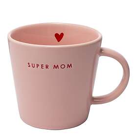 Classic Vondels Cups Mugg 35cl SUPER MOM Rosa