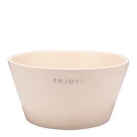 Vondels Autumn Elegance skål 7 cm ENJOY! ecru