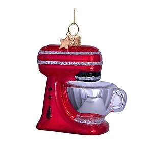 Vondels Wine & Dine Julhänge i glas 8.5cm