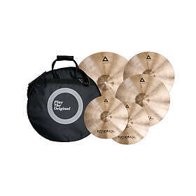 Istanbul Agop Xist Brilliant Cymbalpaket med väska (15", 18", 20", 22")