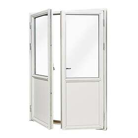 VillaFönster Fönsterdörr (par) Eco 0,9 Vitmålad 19x20 Höger