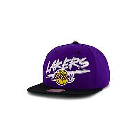 Mitchell & Ness Lakers Transcript Snapback