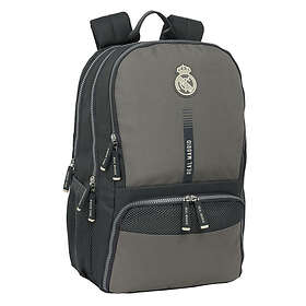 Real Madrid C.F. Backpack Grey 30 x 42 x 17 cm