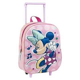 Skolryggsäck 3D med hjul Minnie Mouse Rosa 25,0 x 31,0 x 10,0 cm