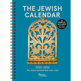 The Jewish Calendar 2025–2026 (5786) 16-Month Planner Calendar