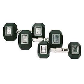 JTC Power Hexhantel Gummi 9kg