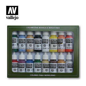 Vallejo Paint Set Basic Colors USA