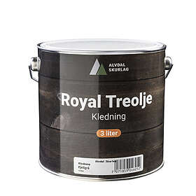 Alvdal Royal Royalolje Kledning Fjellgrå 3L