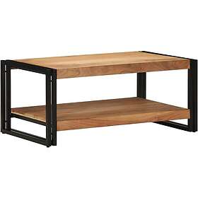 vidaXL Soffbord 90x50x38 cm massivt trä akacia