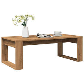 vidaXL Soffbord artisan ek 102x50x35 cm konstruerat trä