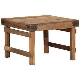 vidaXL Kaffe Bord 55x60x40 cm Massivt Återvunnet