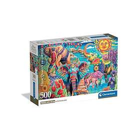 Clementoni Elephants Carnival (500)