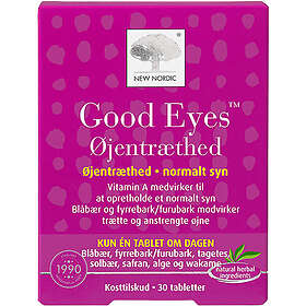 New Nordic Good Eyes Ögontrötthet 30 Tabletter