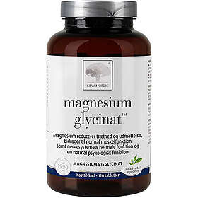 New Nordic Magnesium glycinat 120 Tabletter
