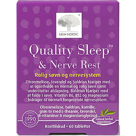 New Nordic Quality Sleep & Nerve Rest 60 Tabletter