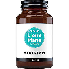 Viridian Nutrition Lion s Mane Extrakt Ekologisk 30 Kapslar