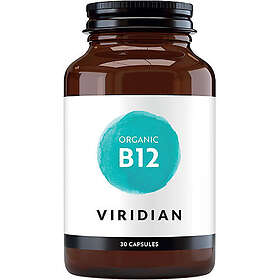 Viridian Nutrition B12-vitamin Kapslar Ekologisk 30 Kapslar
