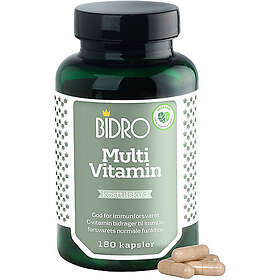 Bidro Multivitamin 180 Kapslar