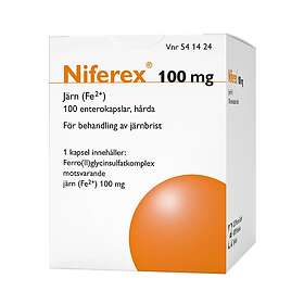 niferex Enterokapsel 100 mg 100 st