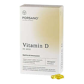 Porsano Vitamin D 95 mcg 90 Capsules