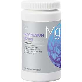 Hjärtats Magnesium 80 mg Kapsel 100 st