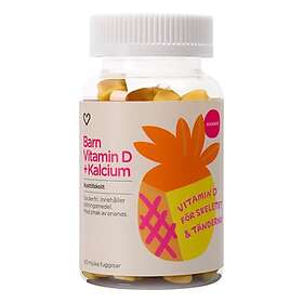 Hjärtats Barn Vitamin D Kalcium tuggisar 60 st