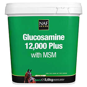 NAF Ledtillskott Glukosamin Glucosamine 12,000 Plus MSM 3,6kg