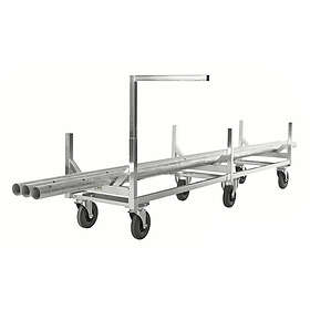 Kongamek Långgodsvagn 2800x608x700mm, 800kg, broms, KM124B