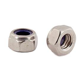 Arvid Nilsson M6LM Låg D985-A4-80-vax M5 6kt Låsmutter 200-pack AN Box