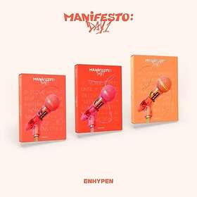 Enhypen Manifesto: Day 1 Incl. Photocard, Badge, Photobook, Postcard, Sticker, Message Card, Poster CD