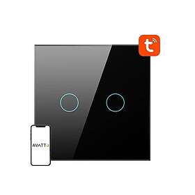 Avatto Smart Light Switch WiFi TS02-EU-B2 2 way