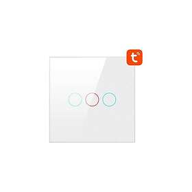 Avatto Smart Light Switch ZigBee LZTS02-EU-W3 3 Way No Neutral TUYA