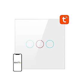 Avatto Smart Light Switch WiFi TS02-EU-W3 3 Way TUYA