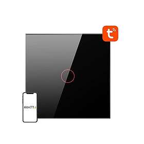 Avatto Smart Light Switch ZigBee LZTS02-EU-B1 1 Way No Neutral TUYA