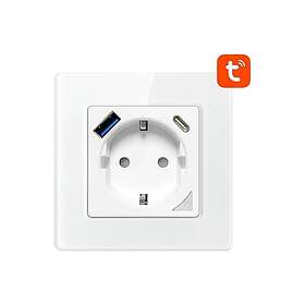 Avatto Smart WiFi Wall Socket N-WOT10-USB-W TUYA USB USB-C