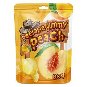 Peelable Gummy Peach 80g