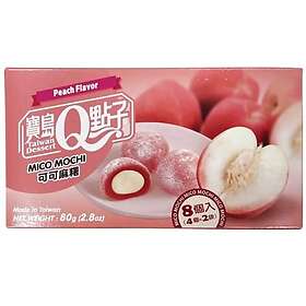 Taiwan Dessert Mico Mochi Peach Flavour 80g