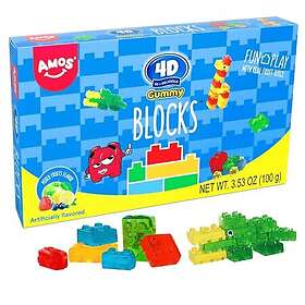 Amos 4D Gummy Blocks 100g