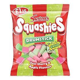 Swizzels Drumstick Squashies Sura Körsbär & Äpple 120g